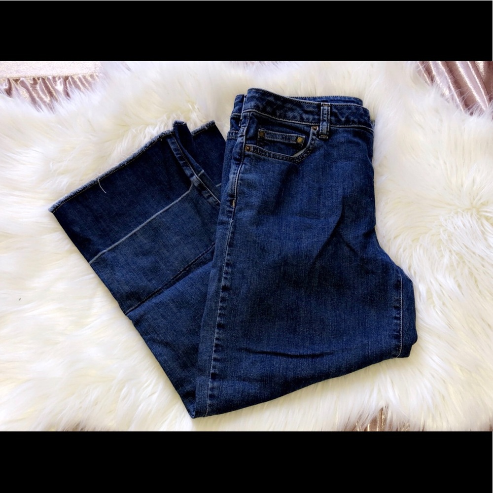 MICHAEL KORS Flare Leg Capri Jeans